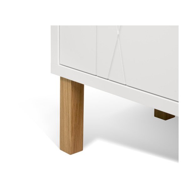 Biała wysoka komoda TemaHome Niche Pattern-image-3