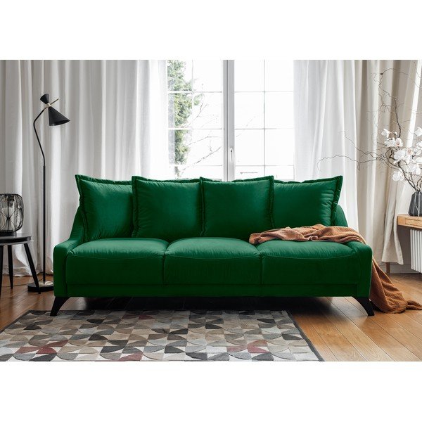 Zielona aksamitna sofa Miuform Royal Rose-image-2