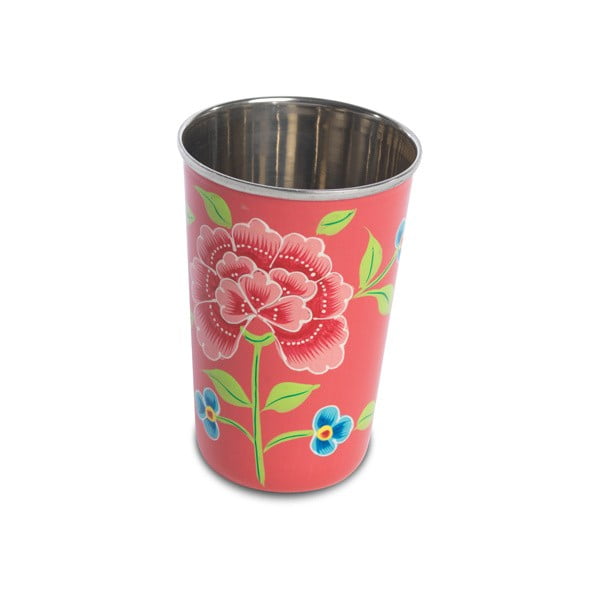 Kubek Franjipani Floral Cup, różowy
