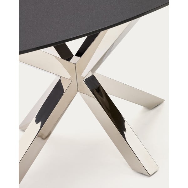 Stół ze szklanym blatem 100x200 cm Argo – Kave Home-image-1