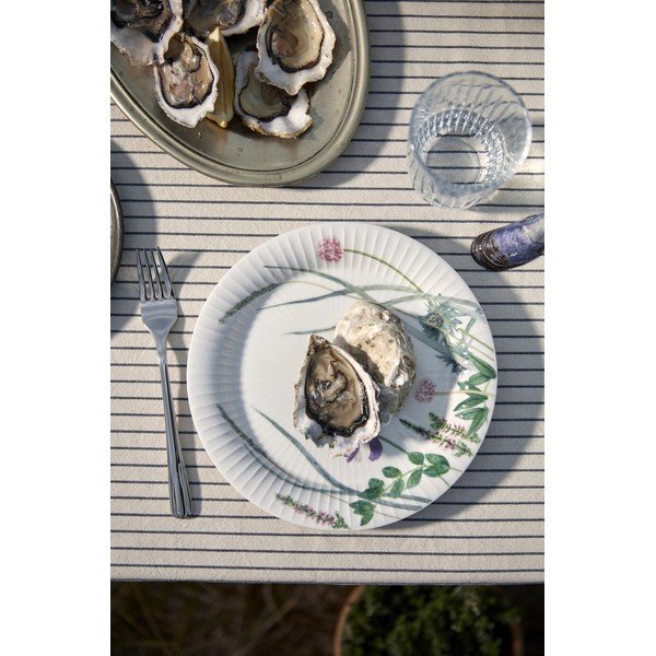 Biały porcelanowy talerz deserowy ø 22 cm Hammershøi Summer – Kähler Design-image-1