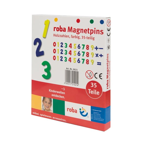 Magnesy zestaw 35 szt. Numbers – Roba-image-4