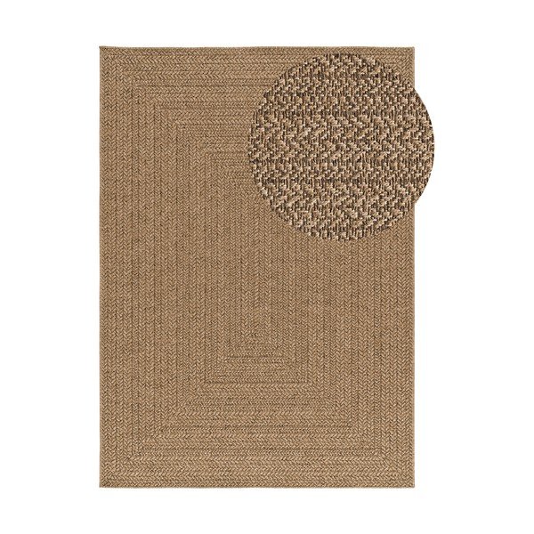 Dywan odpowiedni na zewnątrz w naturalnym kolorze 200x290 cm Acra – Universal