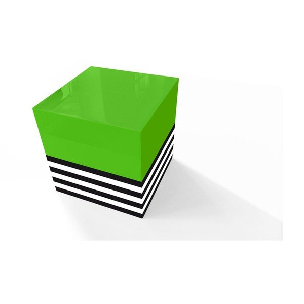 Szkatułka na biżuterię Remember Stripes & Green-image-2