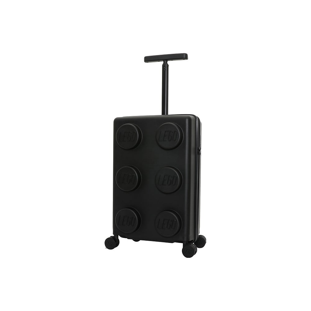 Czarna dziecięca walizka podróżna Signature - LEGO®