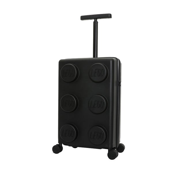 Czarna dziecięca walizka podróżna Signature - LEGO®