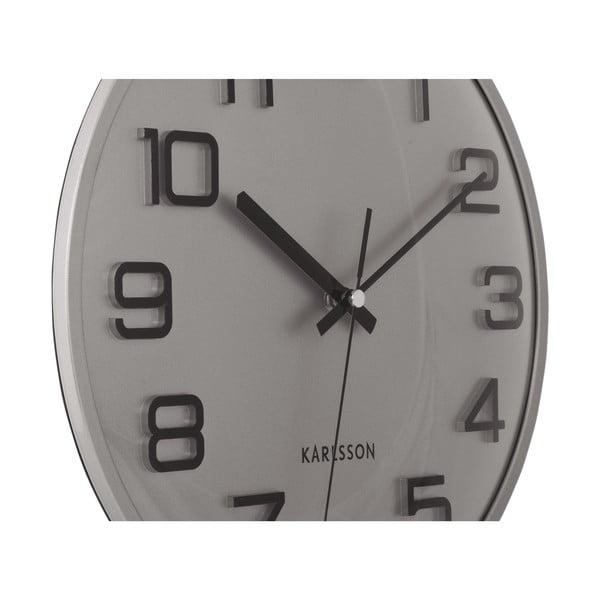 Zegar ścienny ø 30,5 cm 3D Numbers – Karlsson-image-2