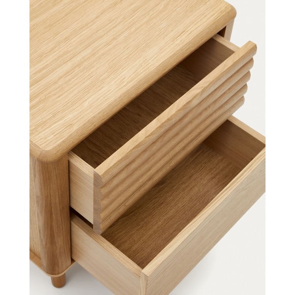 Szafka nocna w dekorze dębu Lenon – Kave Home-image-3