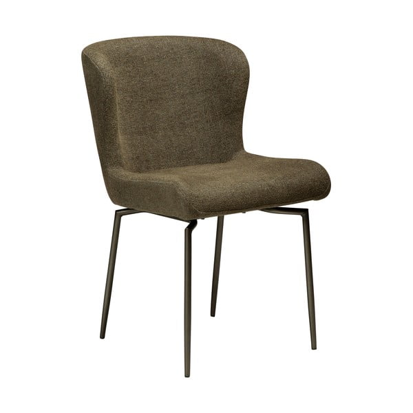 Tapicerowane krzesło w kolorze khaki Glam – DAN-FORM Denmark