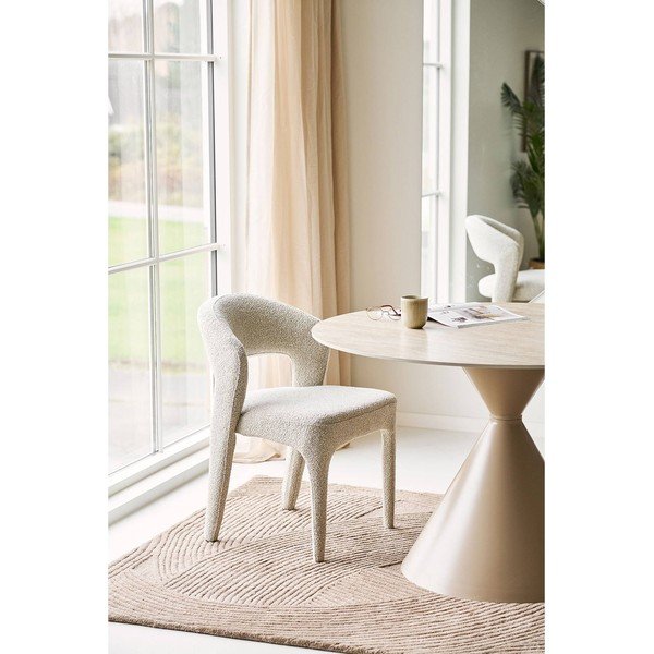 Okrągły stół z ceramicznym blatem ø 120 cm Annecy – House Nordic-image-3