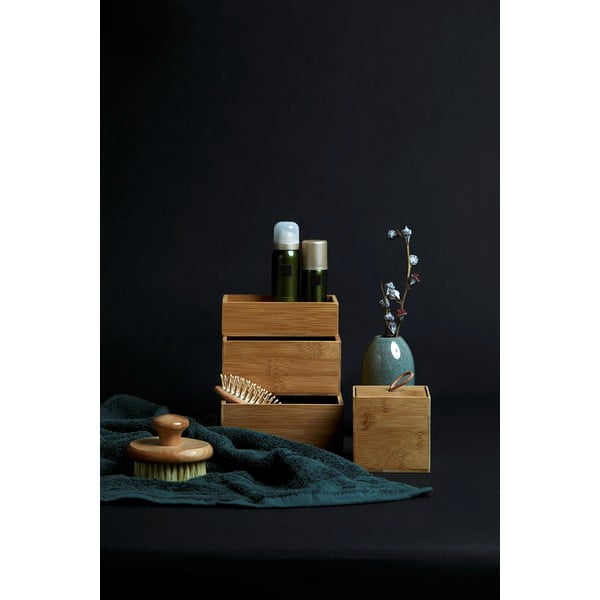 Bambusowe organizery łazienkowe zestaw 3 szt. Terra – Wenko-image-2