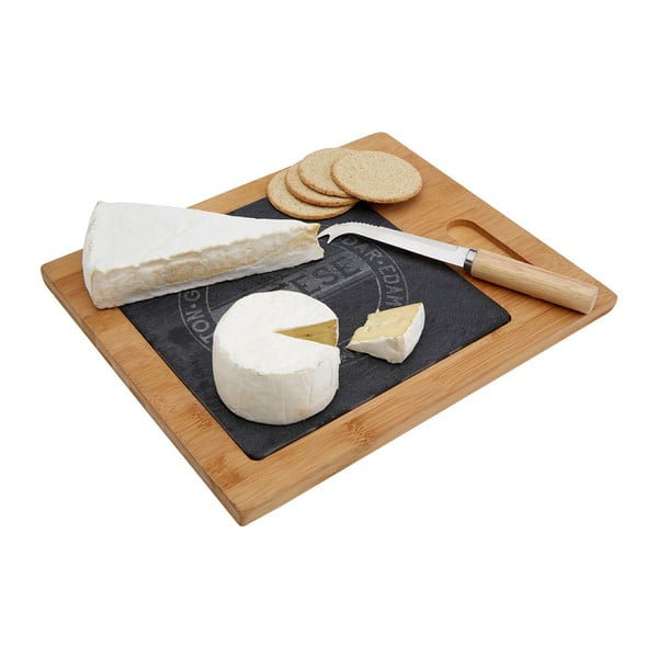 Komplet deski do serwowania serów i nożyka Premier Housewares Cheese