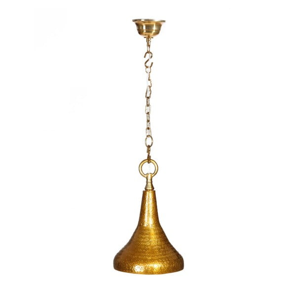 Lampa wisząca w kolorze złota Denzzo Hasan