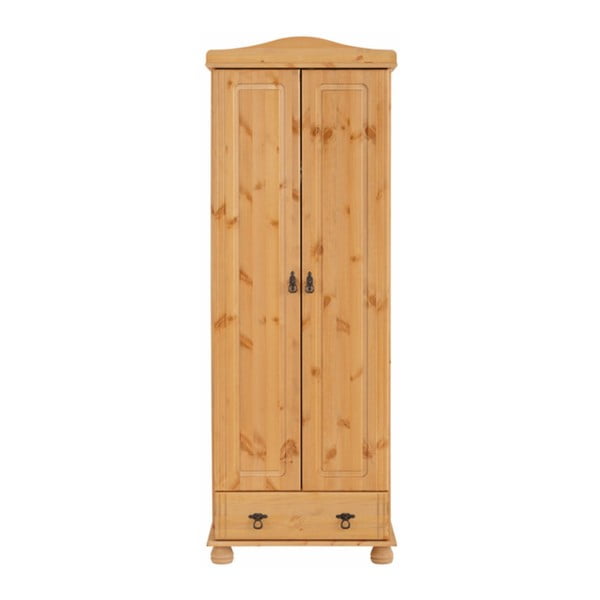 Szafa 2-drzwiowa z litego drewna sosnowego Støraa Fiona