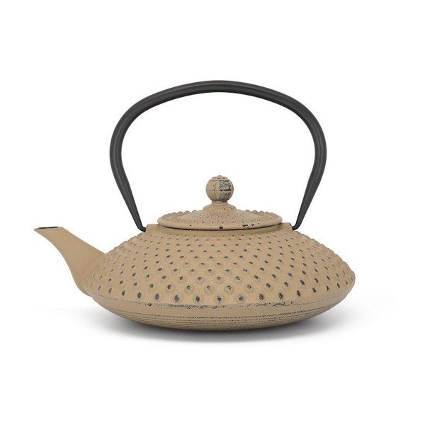 Beżowy żeliwny dzbanek do herbaty 1,25 l Xilin – Bredemeijer
