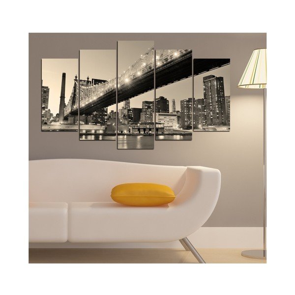 Obraz wieloczęściowy 3D Art Hundra, 102x60 cm-image-1