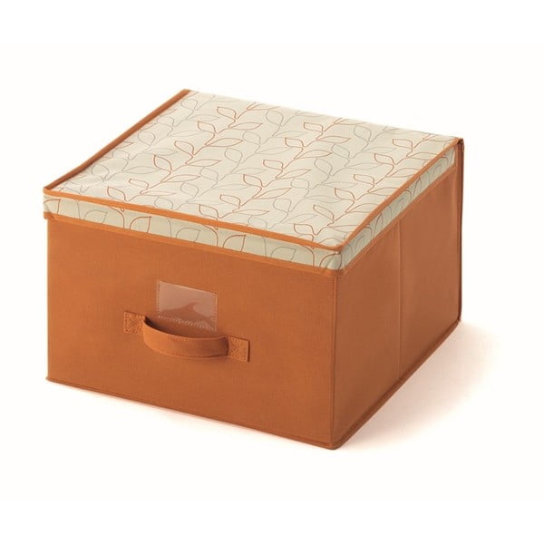 Pomarańczowe pudełko Cosatto Bloom, szer. 40 cm