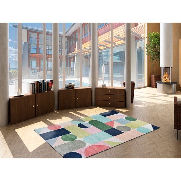 Dywan z domieszką bawełny Universal Haria Play, 140x200 cm-image-1