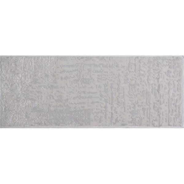 Jasnoszare bawełniane dywaniki na schody zestaw 16 szt. 25x65 cm Milano Beyaz – Vitaus