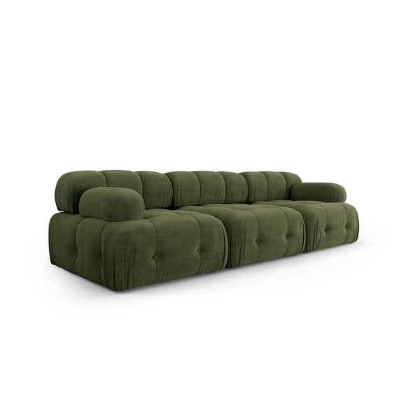 Ciemnozielona sofa 288 cm Ferento – Cosmopolitan Design-image-3