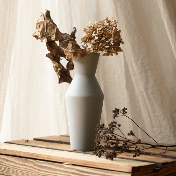 Kremowy ceramiczny wazon (wysokość 24 cm) Giara – Restilo-image-1
