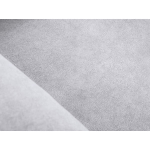 Jasnoszara aksamitna sofa 242 cm Erin – Micadoni Home-image-1