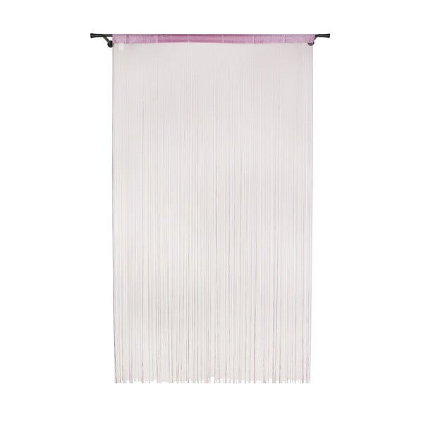Fioletowa firanka 140x285 cm String – Mendola Fabrics