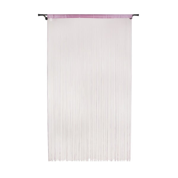 Fioletowa firanka 140x285 cm String – Mendola Fabrics