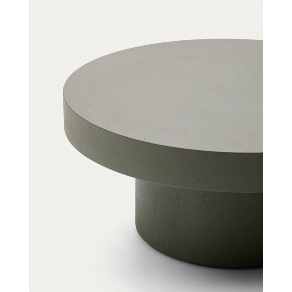 Okrągły stolik ogrodowy betonowy ø 66 cm Aiguablava – Kave Home-image-3
