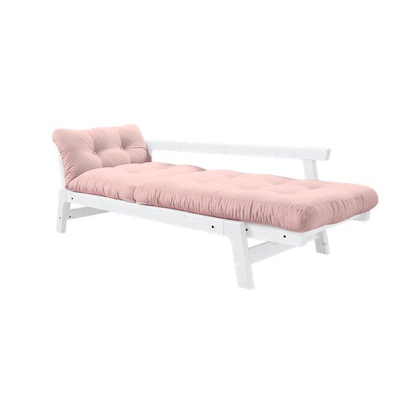 Sofa rozkładana Karup Step White/Pink Peonie-image-2