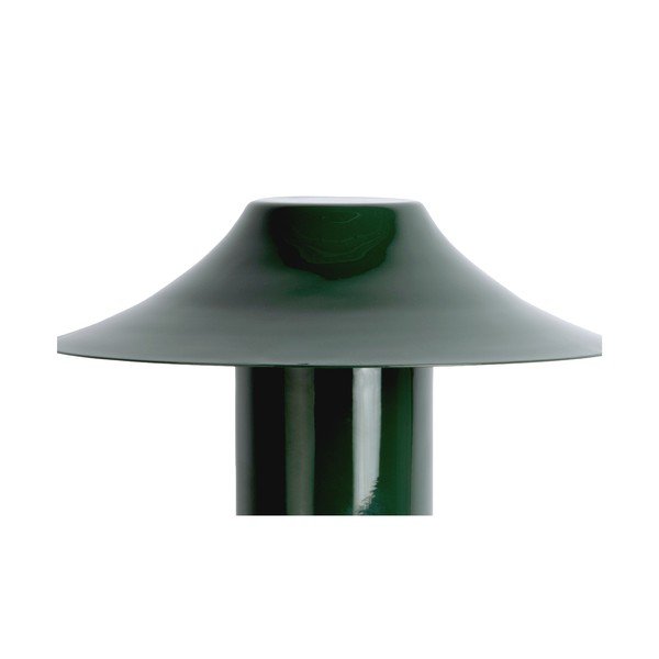 Ciemnozielona metalowa lampa stołowa (wysokość 32 cm) Catania Trapeze – Leitmotiv-image-2