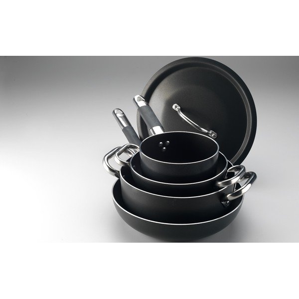 Aluminiowy rondel z nieprzywierającą powierzchnią Pentole Agnelli Al Black, ø 16 cm-image-3