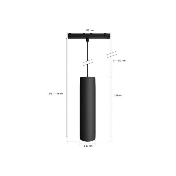 Inteligentna lampa wisząca LED 5 W Perifo – Philips Hue-image-1