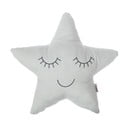 Jasnoszara poduszka dziecięca z domieszką bawełny Mike & Co. NEW YORK Pillow Toy Star, 35x35 cm