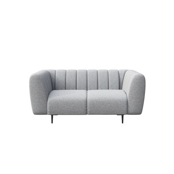 Jasnoszara sofa 170 cm Shel – Ghado