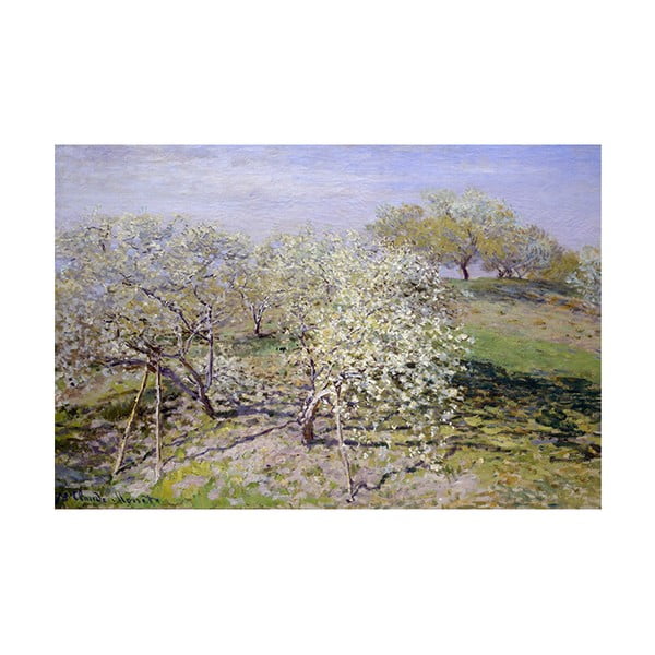 Reprodukcja obrazu Claude'a Moneta - Spring, 70x45 cm
