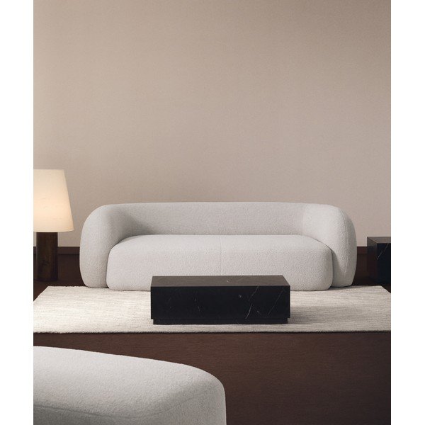 Czarny marmurowy stolik 50x100 cm Sorein – Kave Home-image-2