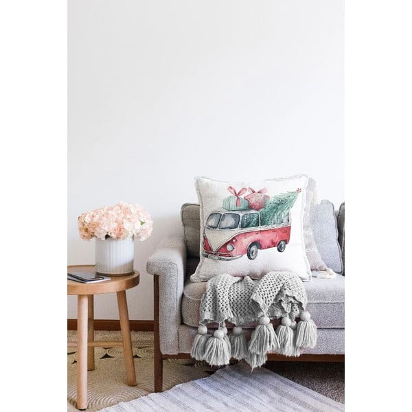 Poszewka na poduszkę ze świątecznym motywem 43x43 cm – Mila Home-image-2