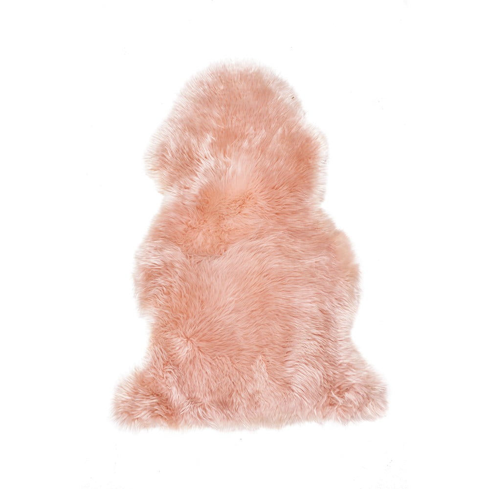 Różowa skóra owcza Bonami Selection, 60x90 cm