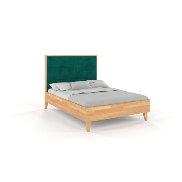 Łóżko 2-osobowe z litego drewna bukowego SKANDICA Frida, 140x200 cm