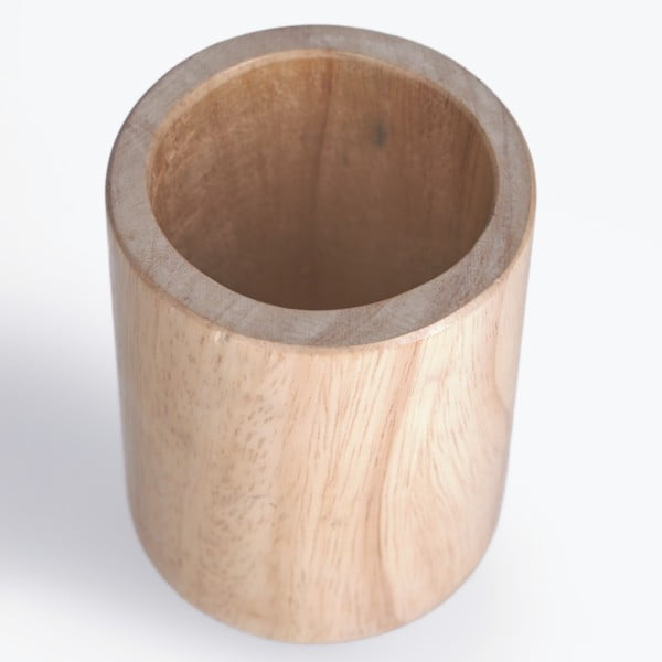 Drewniany kubek na długopisy Kave Home Dilcia-image-1