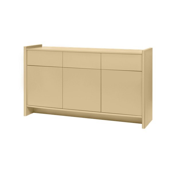 Jasnożółta komoda 160x91x46 cm Rali – noo.ma