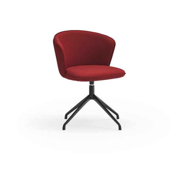 Bordowe krzesła zestaw obrotowe zestaw 2 szt. Add – Teulat