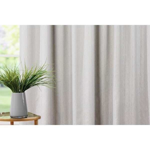Jasnoszara zasłona 140x260 cm Nordic – Mendola Fabrics-image-3