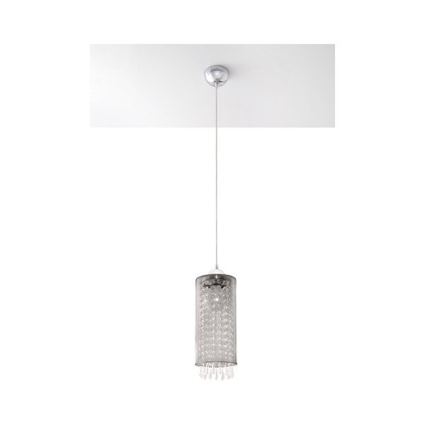 Szara lampa wisząca Sollux Megan-image-1