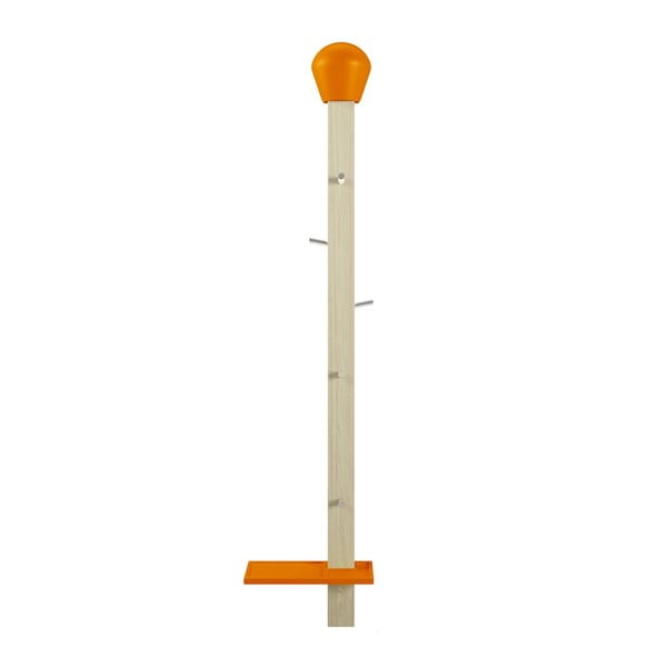Pomarańczowy wieszak Terraneo Matchstick, 112 cm