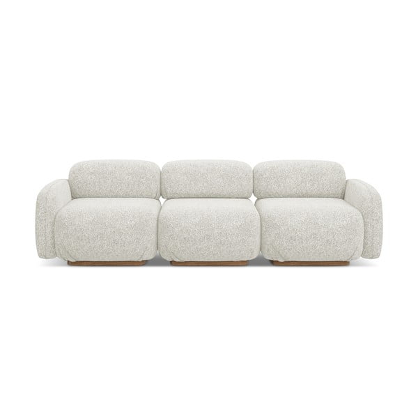 Kremowa sofa modułowa 270 cm Ailani – Makamii