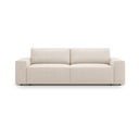 Beżowa rozkładana sofa z materiału bouclé 247 cm Jodie – Micadoni Home