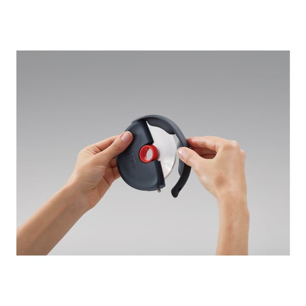 Nóż do pizzy z silikonu i stali nierdzewnej Disc – Joseph Joseph-image-2