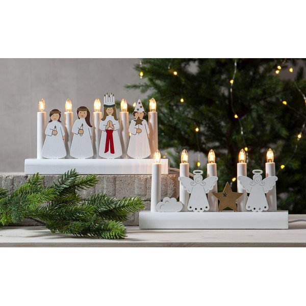 Świecznik LED do kontaktu (wysokość 15 cm) Julia – Star Trading-image-1